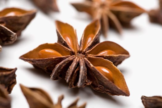 Close-up of star anise