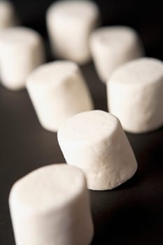 Close-up of marshmallows