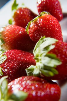 Close-up of strawberries