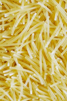Close-up of uncooked macaroni