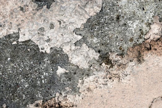 Close-up of a rough wall