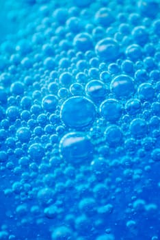 Close-up of soap bubbles