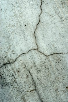 Close-up of a cracked wall