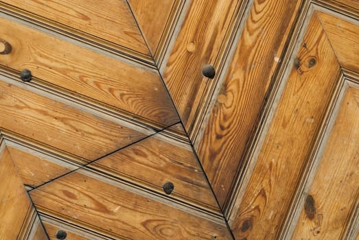 Close-up of a closed door