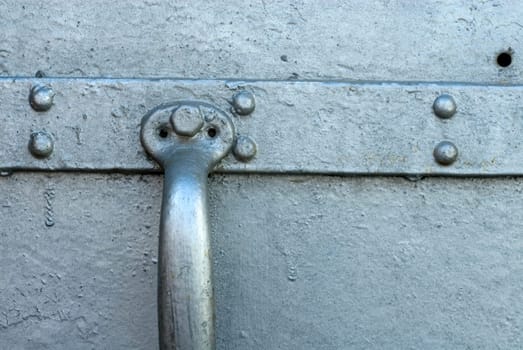 Close-up of a door handle