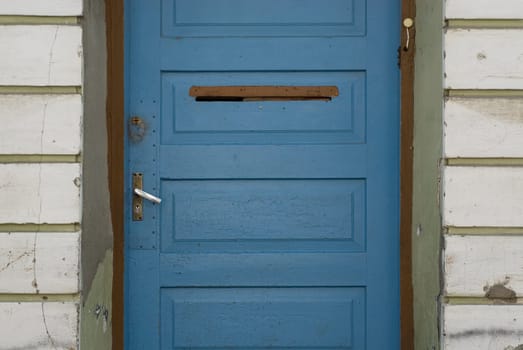Close-up of a closed door