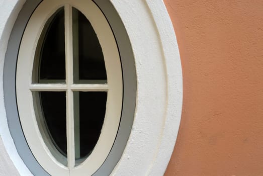Close-up of an air duct on a wall