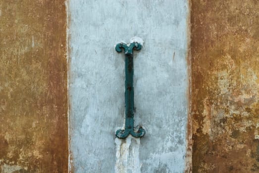 Close-up of a metal hook