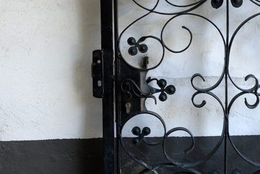 Close-up of a gate