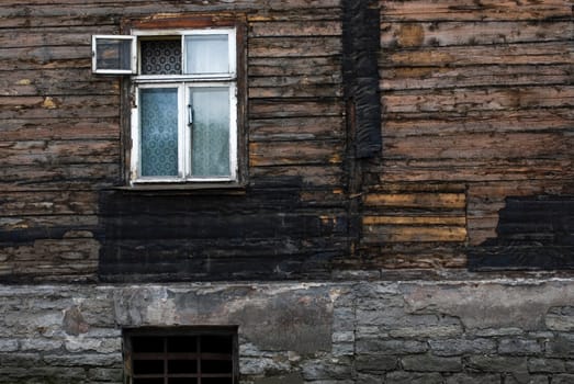 Window on a wall