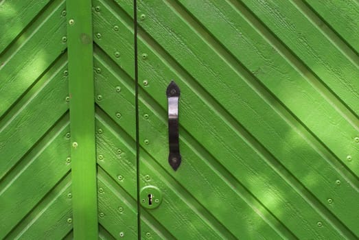 Close-up of a wooden door