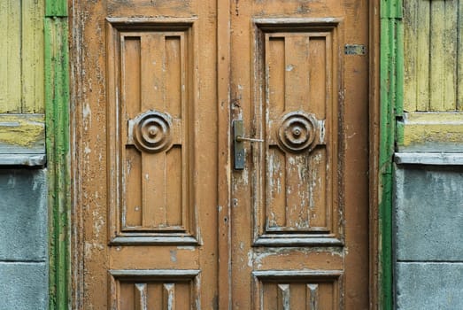 Close-up of a door