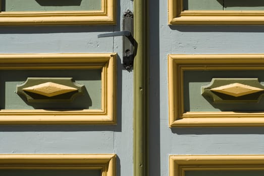 Close-up of a door