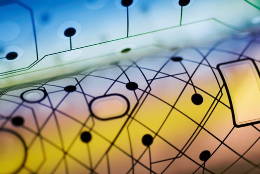 Close_up of a circuit board