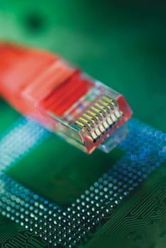 Close_up of a circuit board