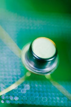 Close_up of transistor