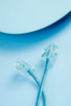 Close_up of a computer cable