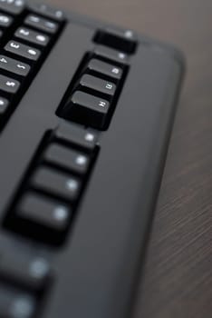 Close_up of a computer keyboard