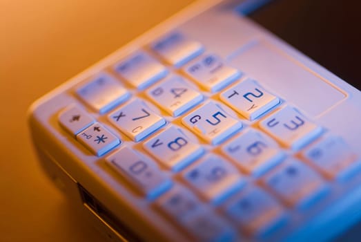 Close_up of a personal data assistant
