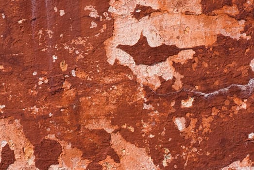 Close-up of a weathered wall