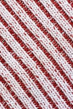 Close-up of a crochet textile