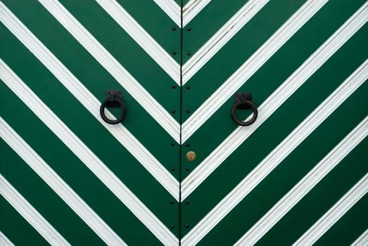 Close-up of a closed door