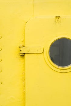Close-up of a closed door