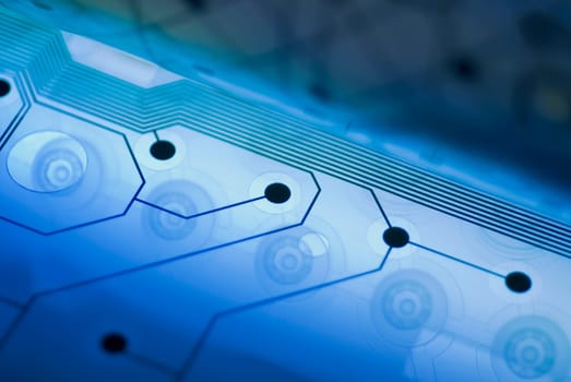 Close_up of a circuit board