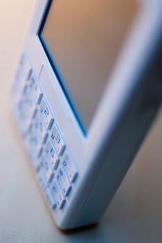 Close_up of a personal data assistant
