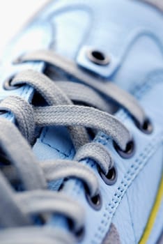 Close-up of a sports shoe