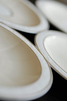 Close-up of plates