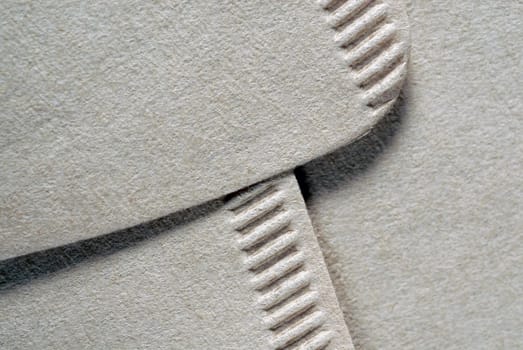 Close-up of cardboard sheets