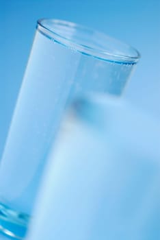 Close-up of two glasses
