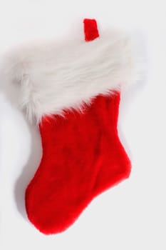 Close-up of a Christmas stocking