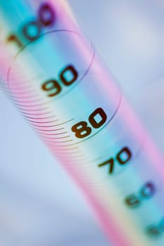 Close_up of a syringe