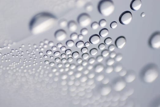 Close-up of bubbles in soda