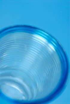 Close-up of a disposable glass