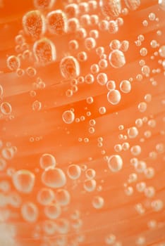 Close-up of bubbles in liquid