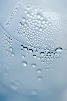 Close-up of soda in a glass