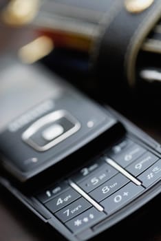 Close-up of a mobile phone