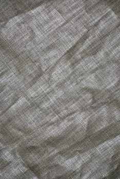 Close-up of a burlap textile