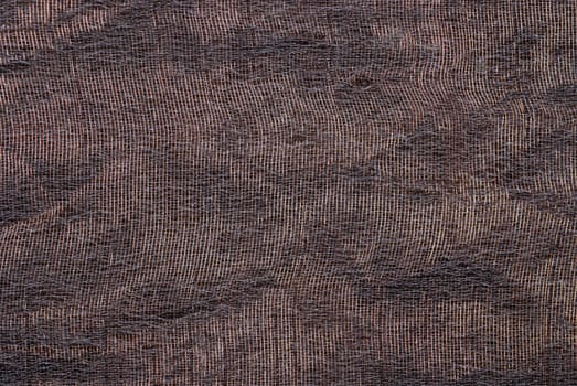 Close-up of a burlap fabric