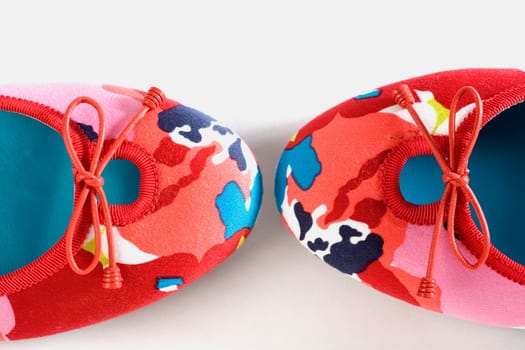 Close-up of a pair of baby shoes