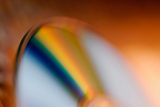 Close-up of a CD