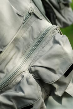 Mid section view of a person