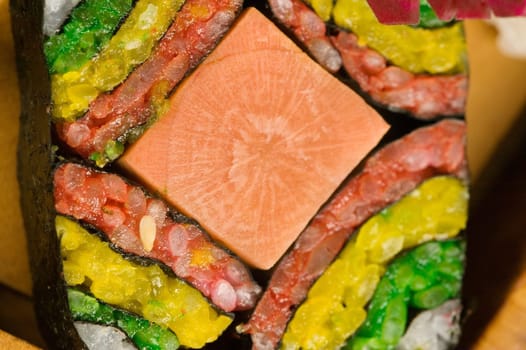 Close-up of sushi