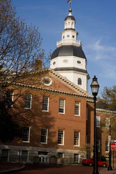 Low angle view of a building, Annapolis, Maryland, USA