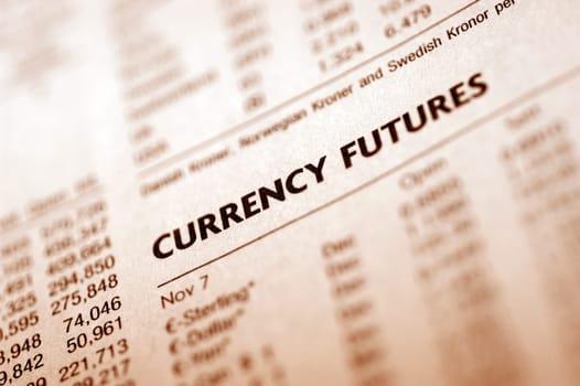 List of currency futures, close-up