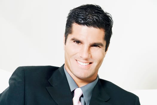 Portrait of a businessman smiling