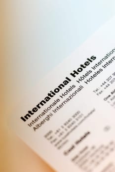 List of international hotels